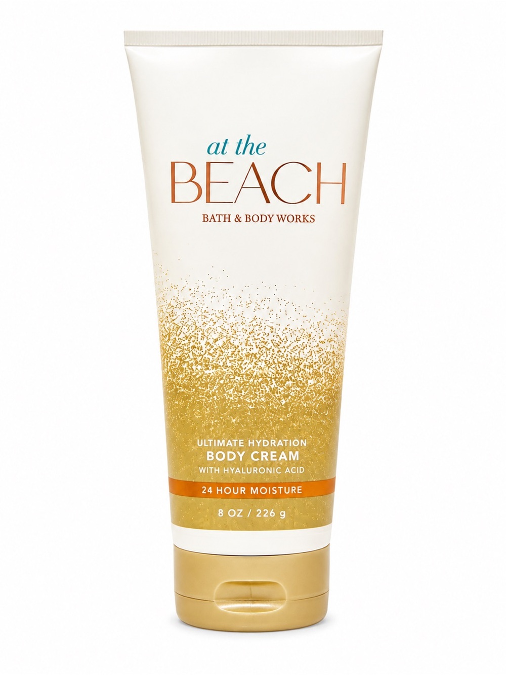 Bath & Body Works At The Beach Ultimate Hydration Body Cream - Gold & White
